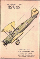 early type Boeing Model 40 mailplane